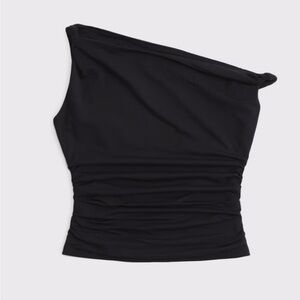 Abercrombie Asymmetrical Twist Top FLAW